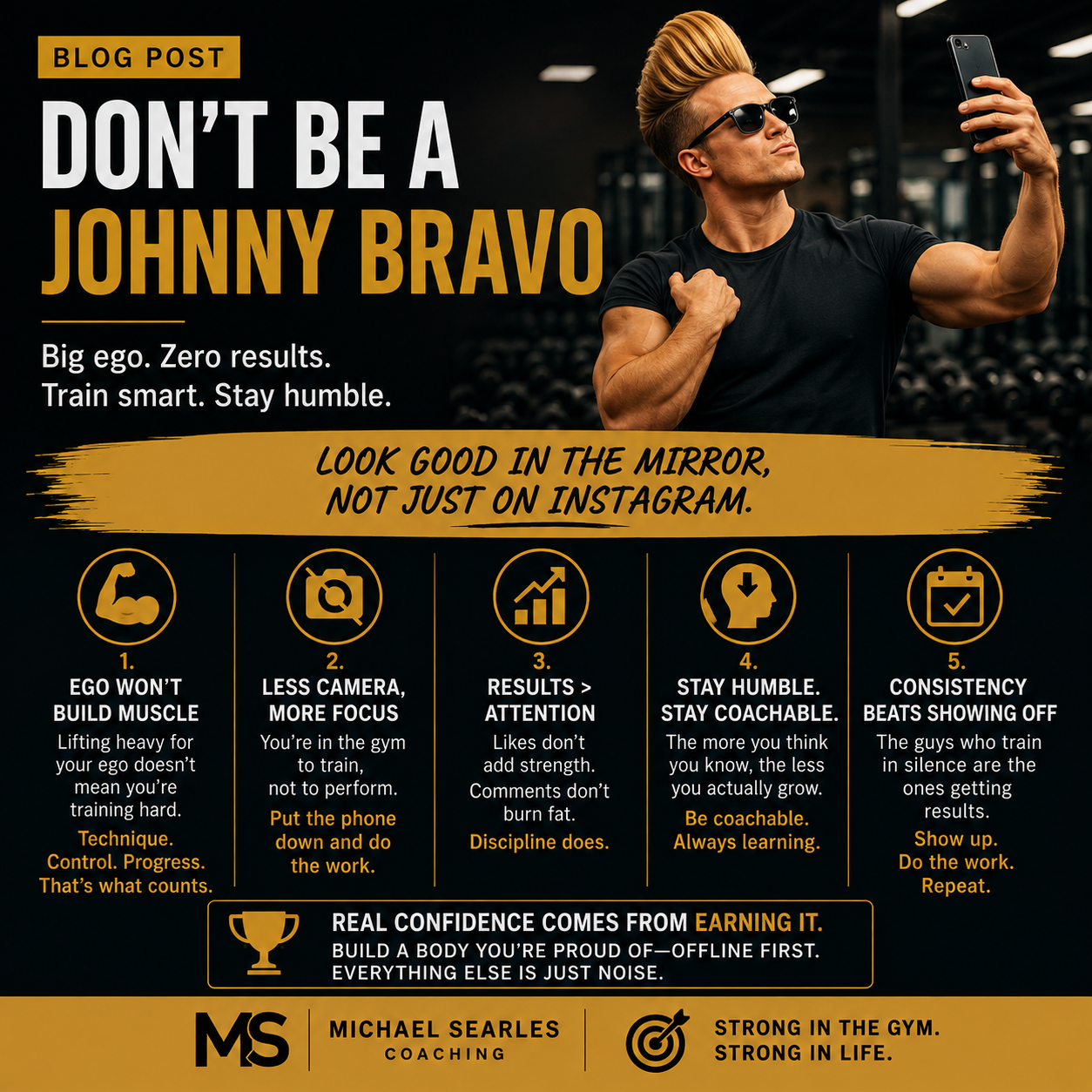 Don’t Be a Johnny Bravo!