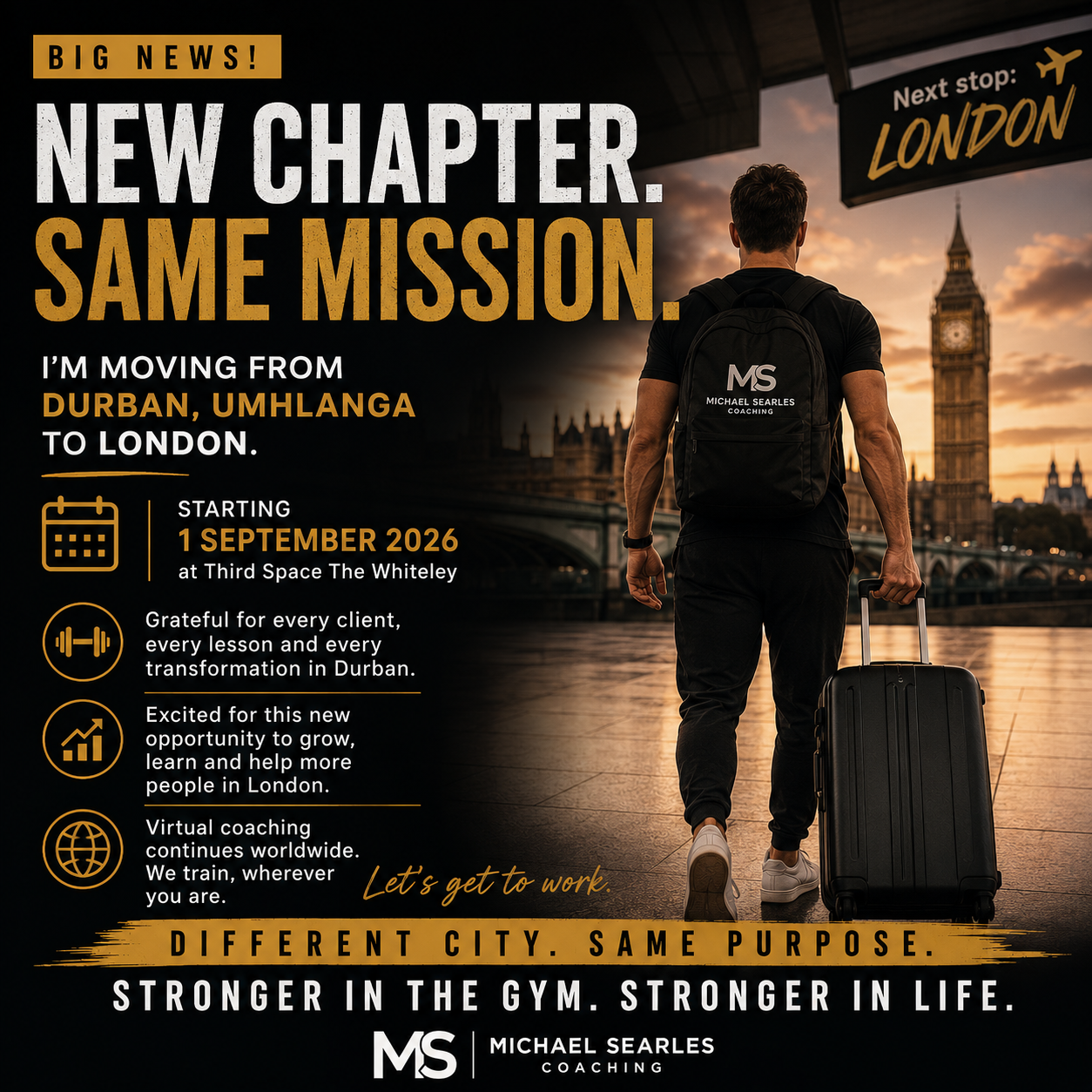 From Durban to London: The Next Chapter